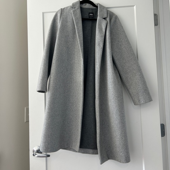 Zara Jackets & Blazers - Zara womens gray peacoat jacket